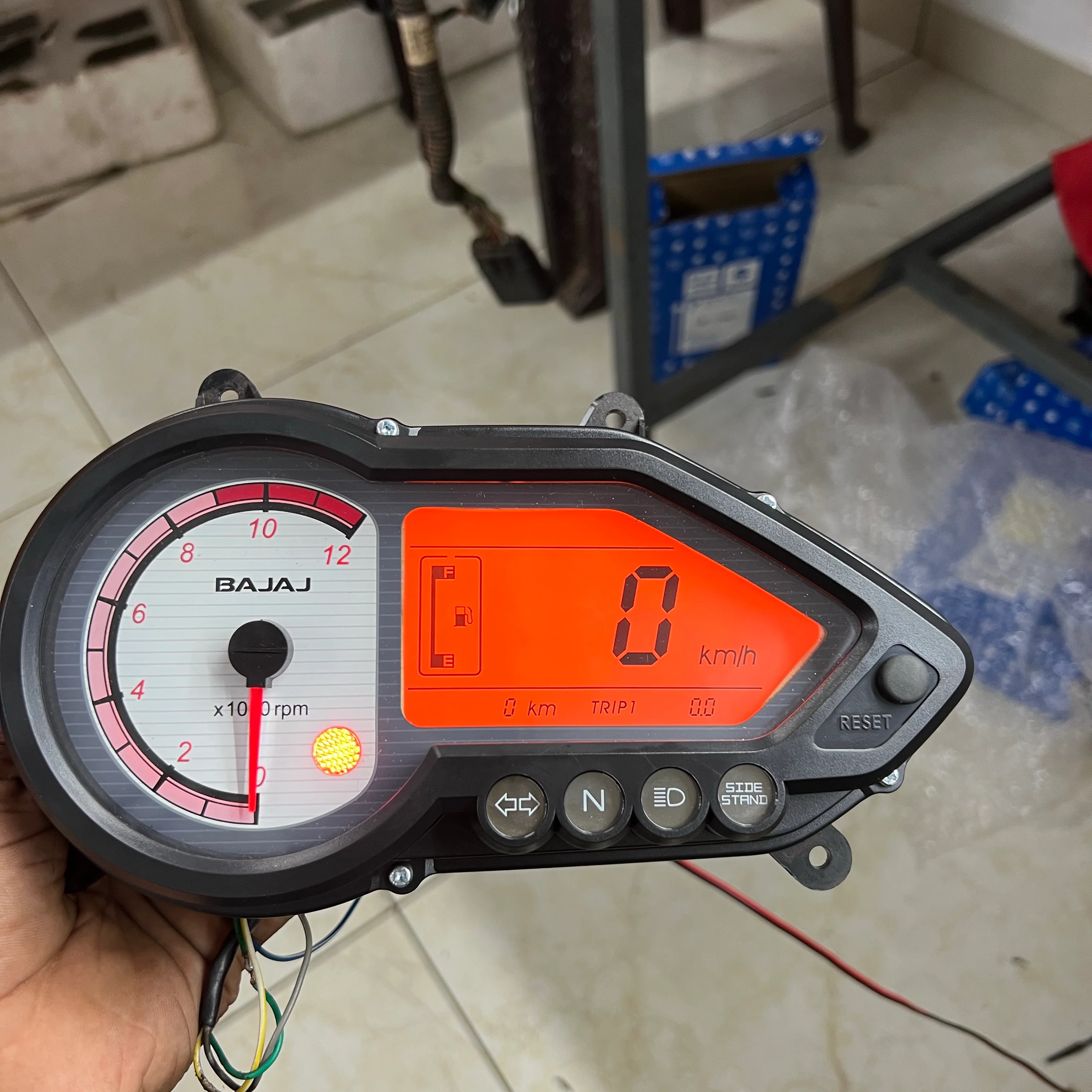 PULSER 150 SPEEDOMETER 3