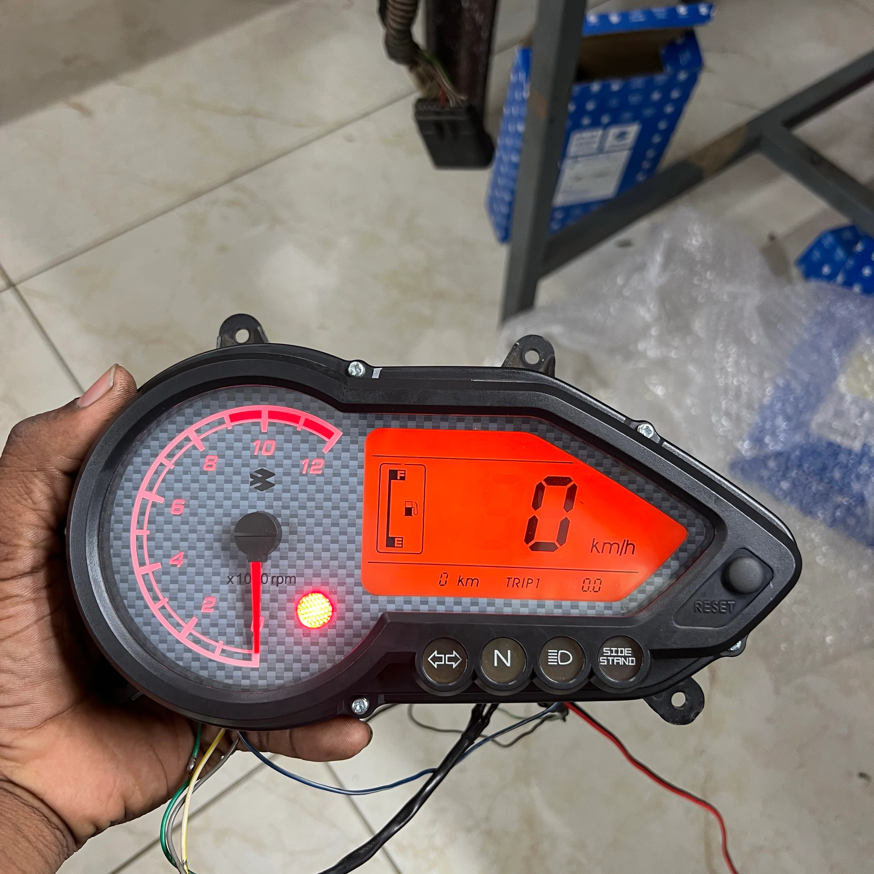 PULSER 150 SPEEDOMETER 3