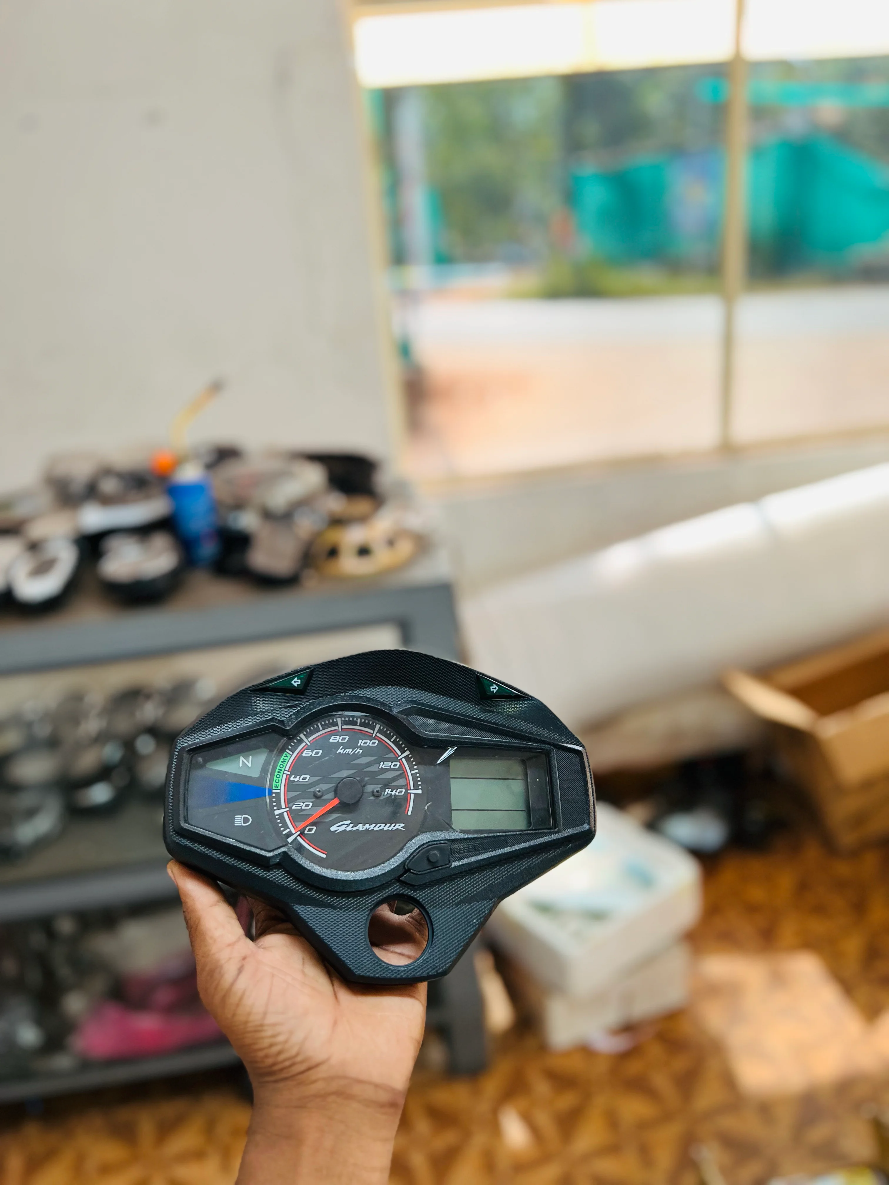 Hero Clamour speedometer