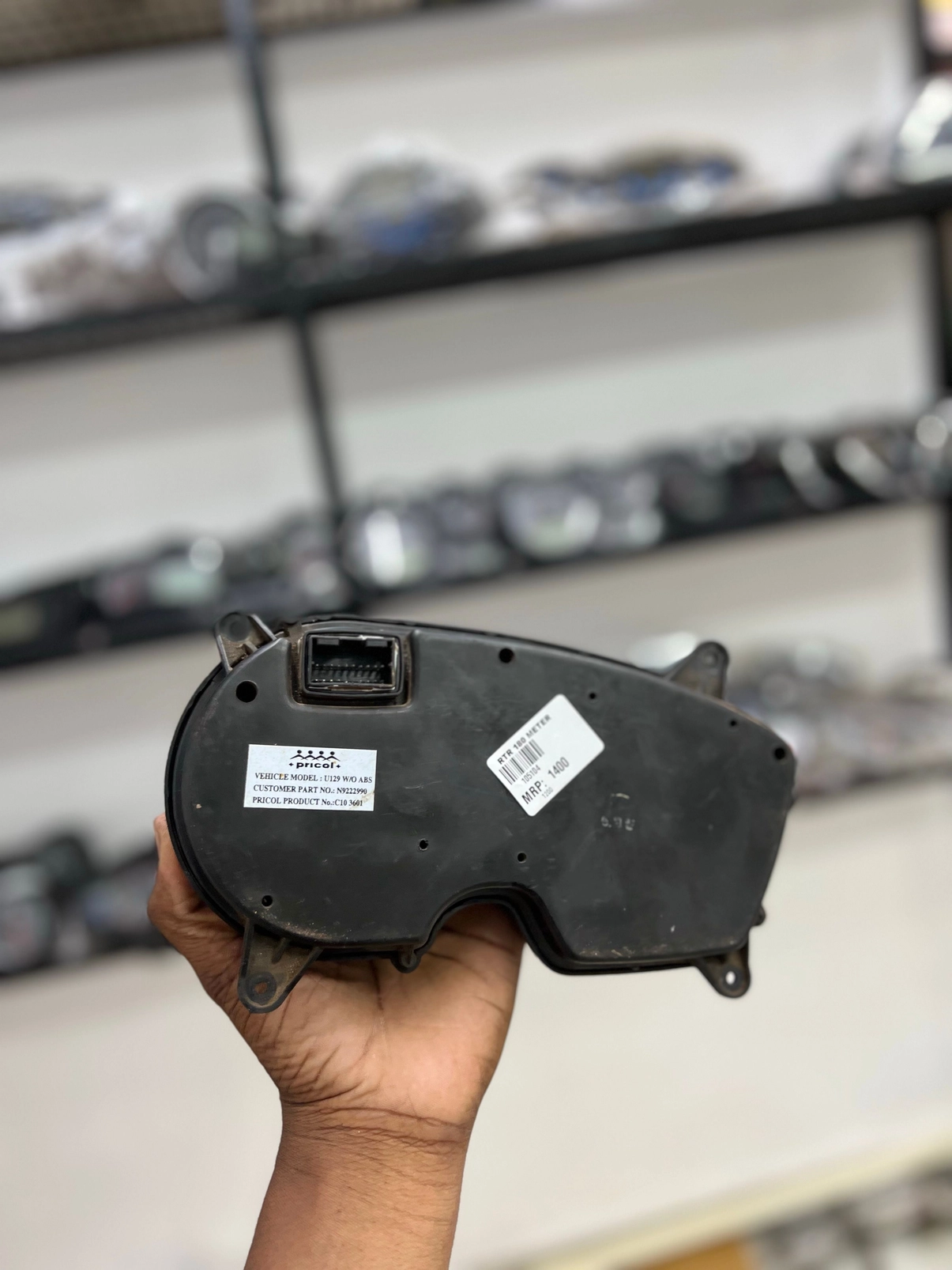 Rtr 180 speedometer 2